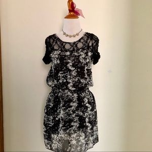 Marble lace dress